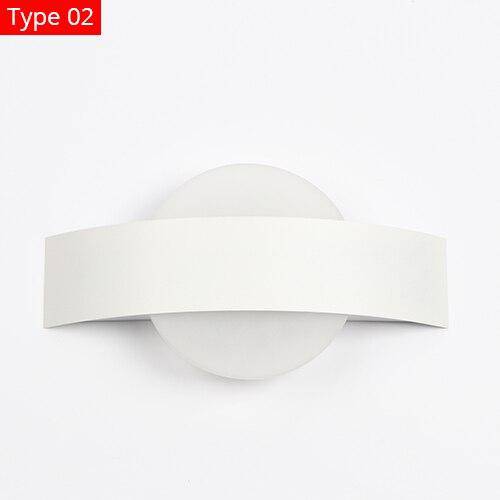 wall lamp LED wall lamp with geometric shapes