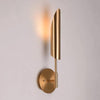 Applique murale design à LED tube Bronze