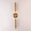 Applique murale design à LED tube Bronze