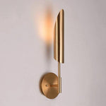Applique murale design à LED tube Bronze