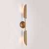 Applique murale design à LED tube Bronze