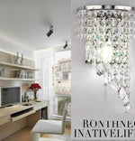 Applique murale LED en cristal Sconce