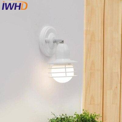 wall lamp Metal cage style outdoor LED wall light