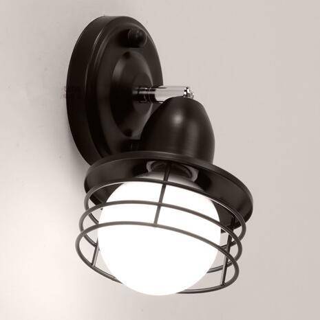 wall lamp Metal cage style outdoor LED wall light