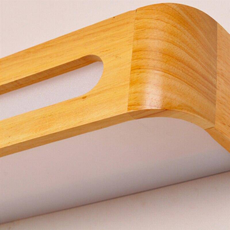 Applique murale barre en bois à LED Contract