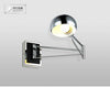 Applique murale LED chromé ajustable Sconce