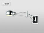 Applique murale LED chromé ajustable Sconce