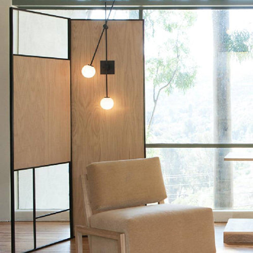 Applique murale design LED branches croisées Fixture - vue 7 sur 6