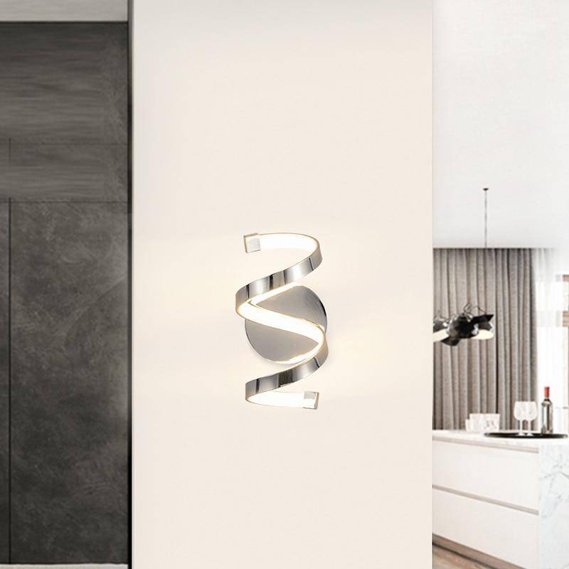 wall lamp LED spiral wall Beads