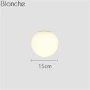 Applique murale LED boule en verre Loft