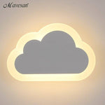 Applique murale LED enfant en forme de nuage