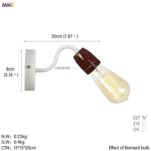 Applique murale moderne LED en métal coloré - vue 6 sur 11