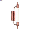 Applique murale antique à LED tube Rustic