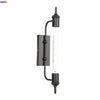 Applique murale antique à LED tube Rustic
