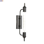 Applique murale antique à LED tube Rustic