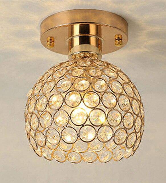 Plafonnier chromé en cristal Decor - vue 6 sur 7