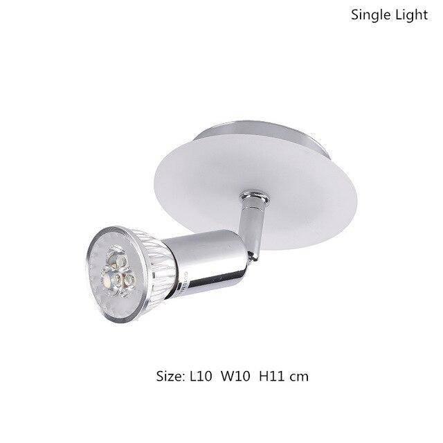 Plafonnier LED chromé à spots Home - vue 5 sur 8