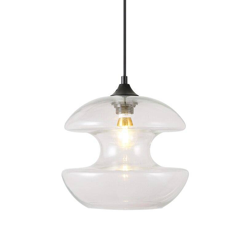 Suspension boule creusée en verre Globe