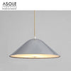 Suspension design conique de couleur moderne