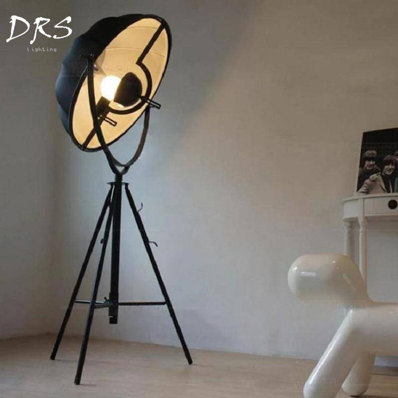 Lampadaire tripod de studio de photo Fortuny