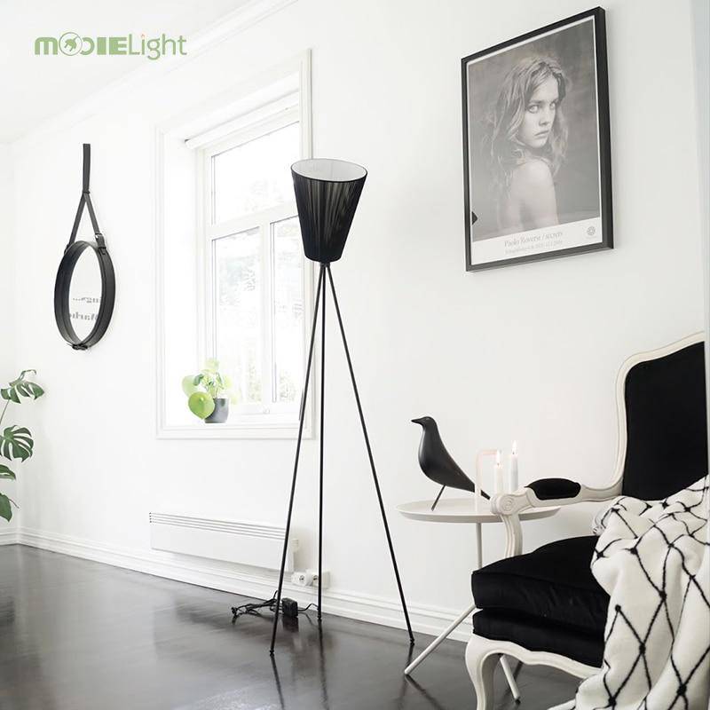 Lampadaire design tripod de couleur Oslo - vue 8 sur 12