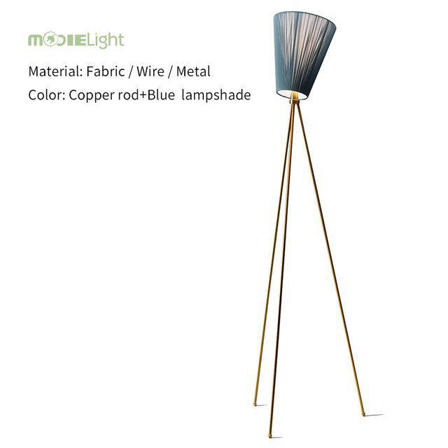 Lampadaire design tripod de couleur Oslo - vue 5 sur 12