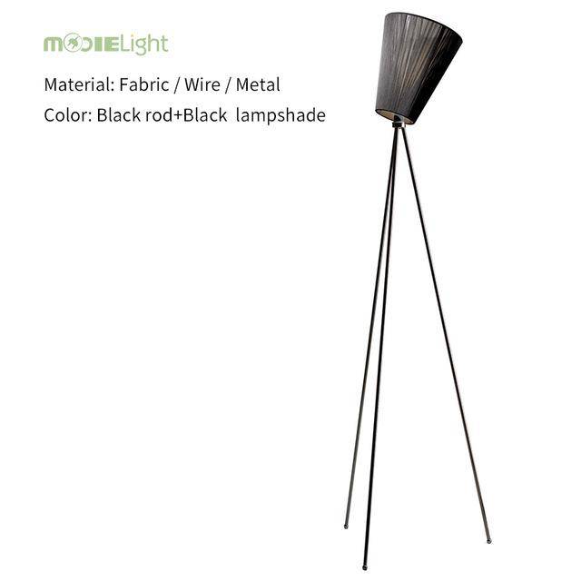 Lampadaire design tripod de couleur Oslo