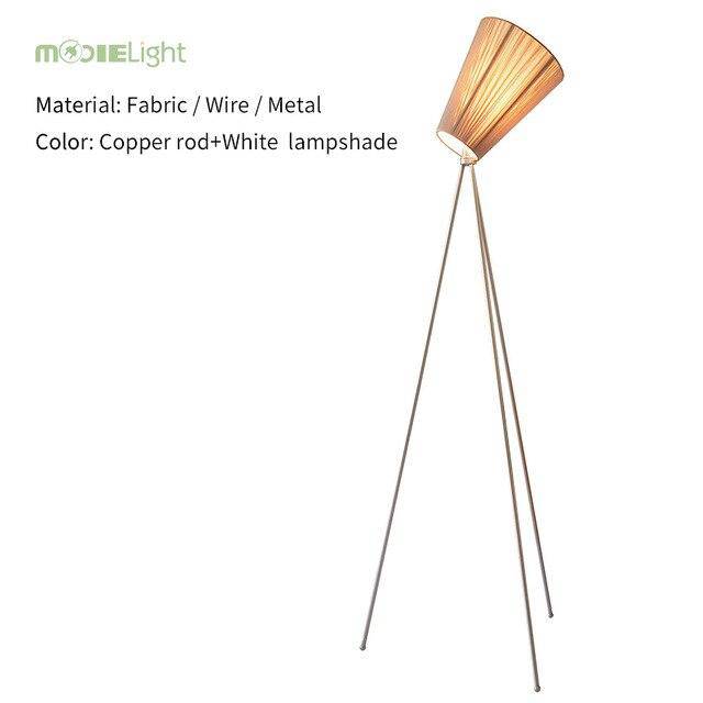 Lampadaire design tripod de couleur Oslo - vue 4 sur 12