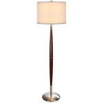 Lampadaire LED abat-jour en tissu Standing