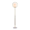 Lampadaire LED doré avec boule en verre Ball