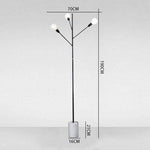 Lampadaire design avec plusieurs branches Branch
