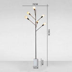 Lampadaire design avec plusieurs branches Branch