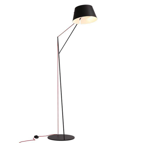 Floor lamp design black Long