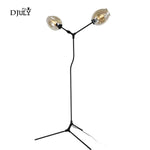Lampadaire design avec deux boules en verre Hallway