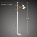 Lampadaire design ajustable avec deux épingles en bois Personality