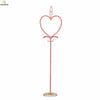 Lampadaire rose en forme de coeur Gift