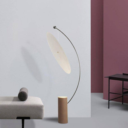 Floor lamp modern rounded LED design Art