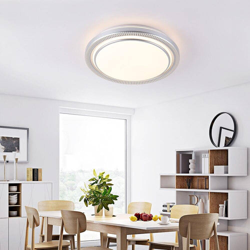 Round white LED ceiling light Light