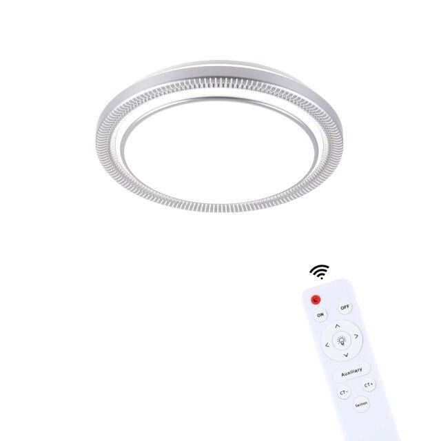 Lámpara de techo design redonda blanca LED Light