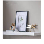 Miroir mural en forme de libellule Enamel