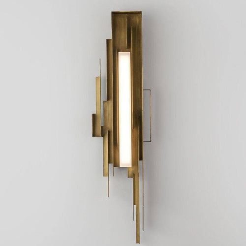 Applique murale LED design doré Luxury