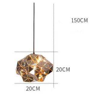 pendant light design several shapes of small triangles Sparks