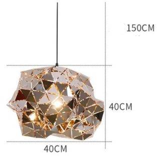 pendant light design several shapes of small triangles Sparks