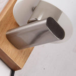 Applique murale en bois et abat-jour en verre Ashtree