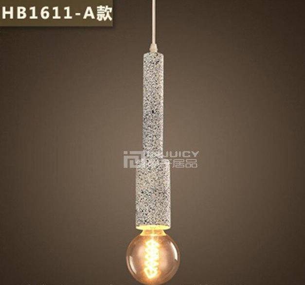 pendant light in resin in the shape of a magnet Corridor