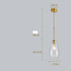 Suspension en verre fumé marron de plusieurs formes Cognac