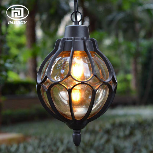 pendant light rustic outdoor waterproof Garden