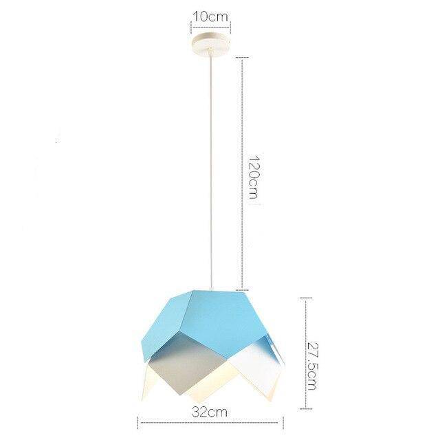 pendant light geometric Leisure color