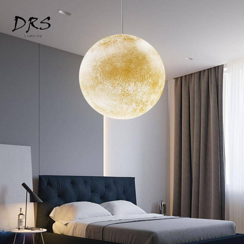 pendant light Moon-shaped