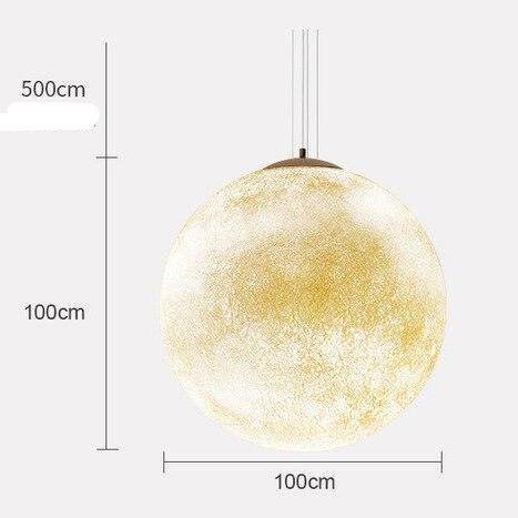 Suspension en forme de lune Moon - vue 9 sur 9